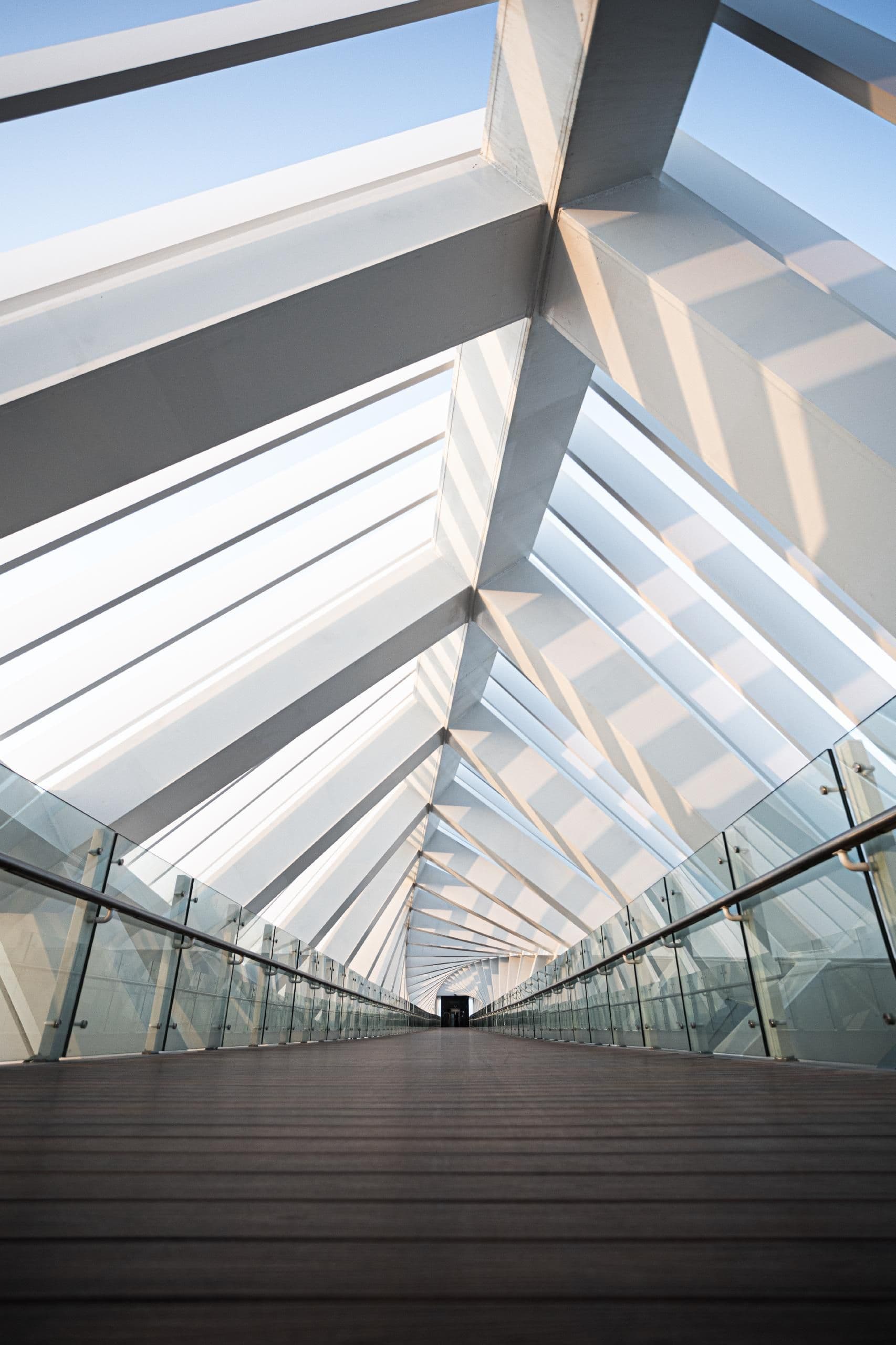 Passerelle de lumière